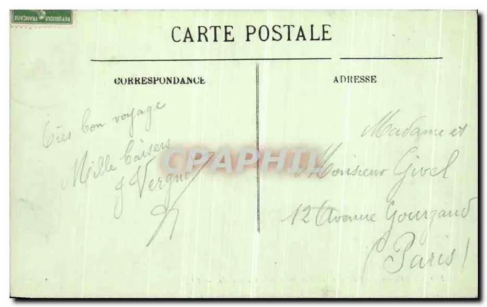 Nevers — La Loire — Ansicht vom Dom — LL. - Rückseite