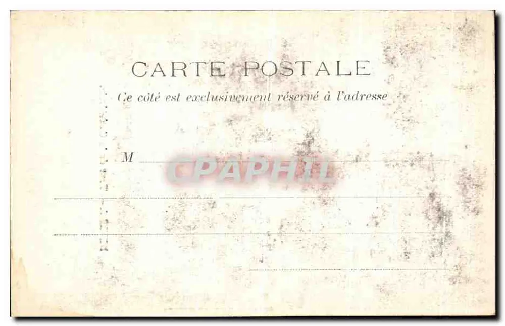 Nevers — Torre da Catedral — Coleção das Galerias Nivernaises - Verso