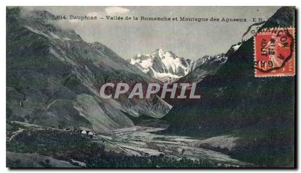 Dauphiné — Tal der Romanche und Berg der Lämmer — Verlag E.R. n°814 - Vorderseite
