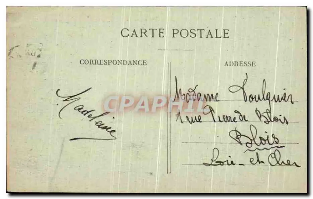 Dauphiné — Tal der Romanche und Berg der Lämmer — Verlag E.R. n°814 - Rückseite