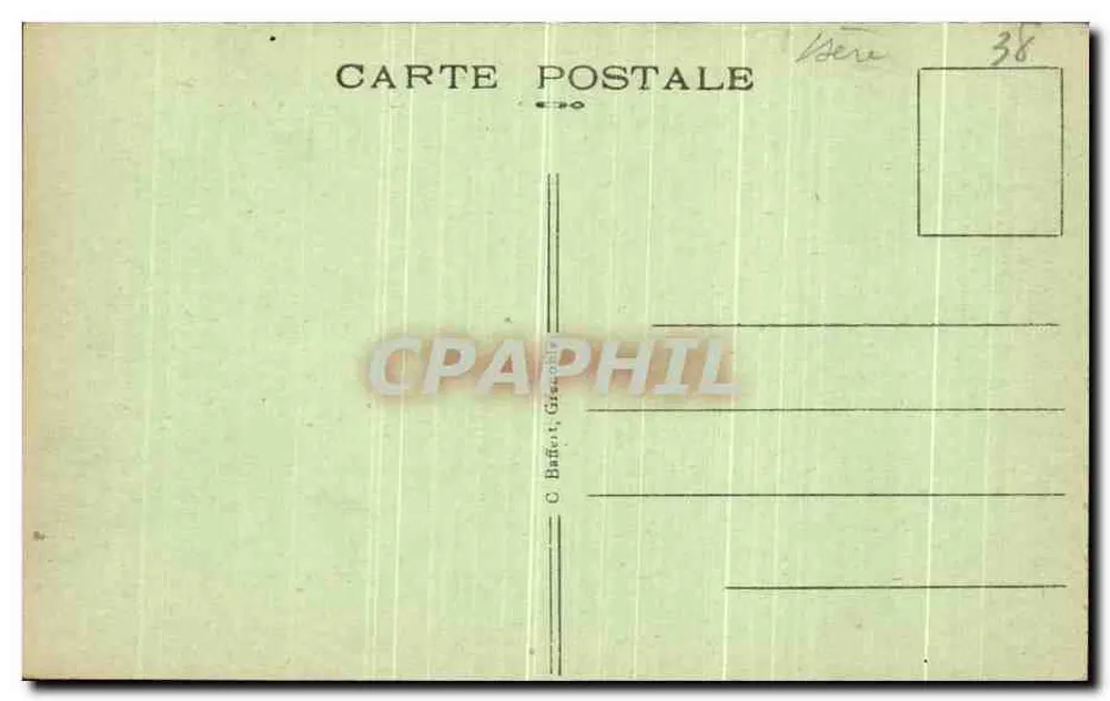 See des Sentier de La Pra — Dauphiné — BELLEDONNE — Gipfel Robert — n°522 - Rückseite