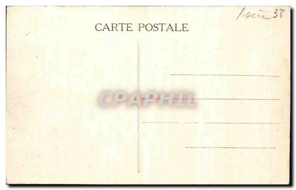 Les Cornettes de Bise — La Chapelle — L. F. 1052 - Verso