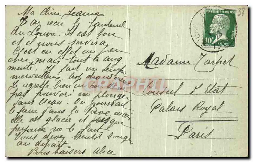 Dauphiné — Tal der Romanche und die Grandes Rousses — E.R. — n° 316 - Rückseite