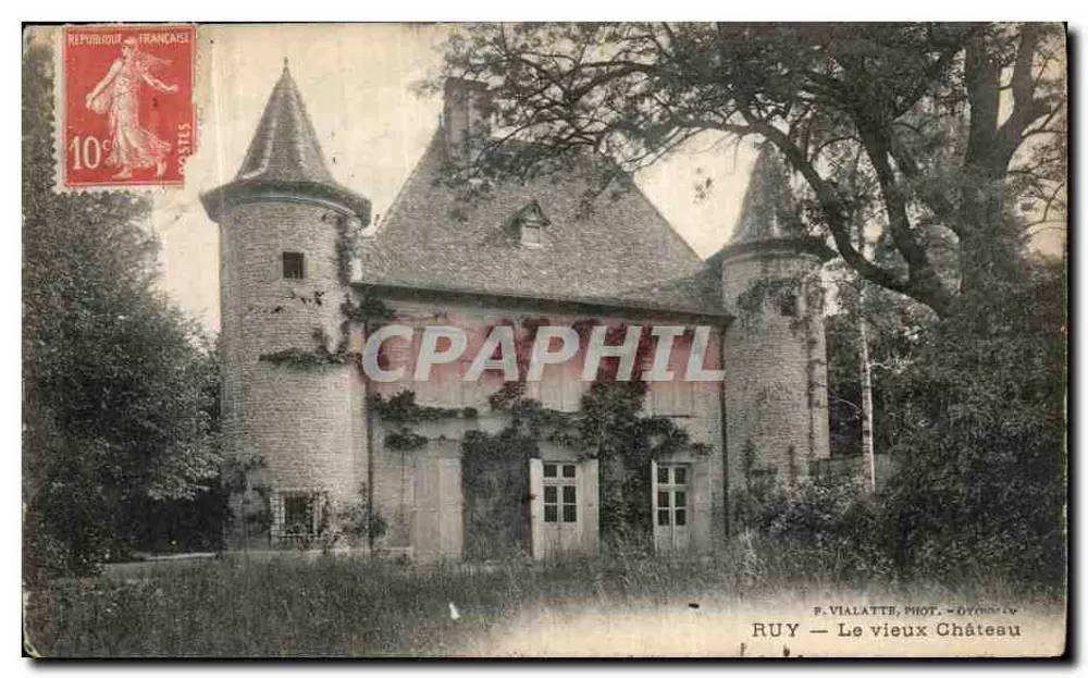 Ruy — O velho Castelo — P. Vialatte, Fot. - Oyonnax - Frente