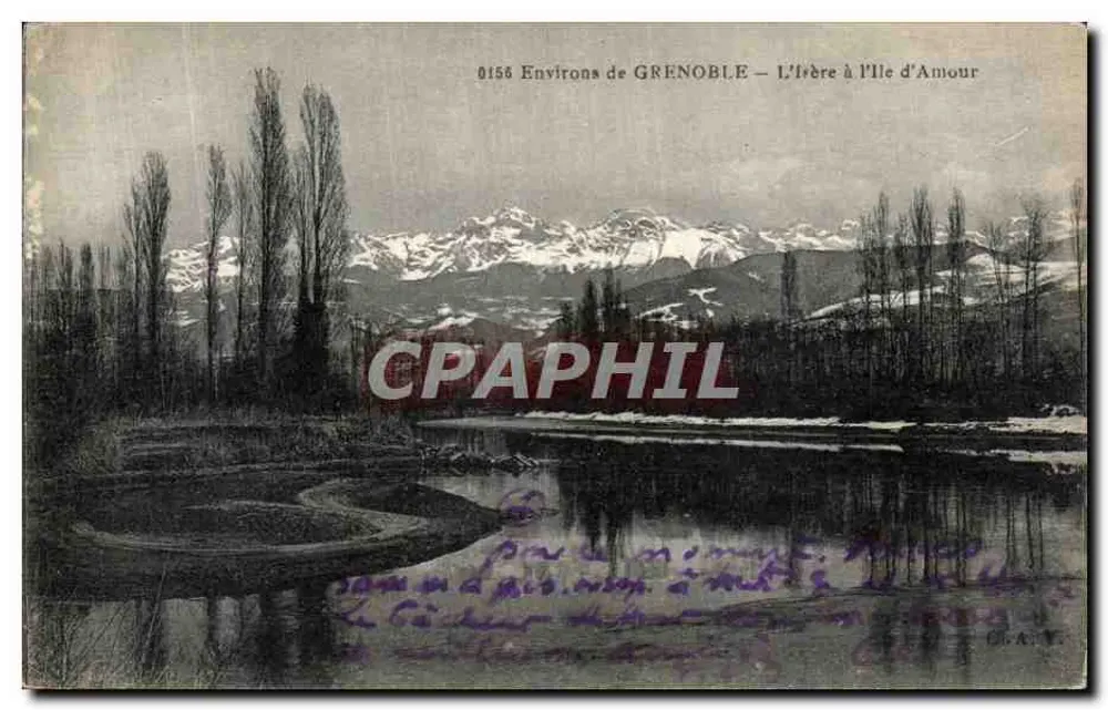 Um GRENOBLE — Die Insel der Liebeinsel - Vorderseite