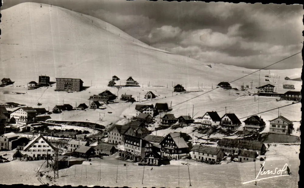 L'Alpe d'Huez (Frankreich) — Allgemeiner Blick — Verlag 'Lunisol' - Vorderseite