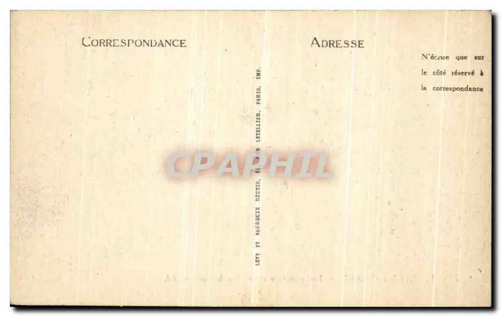 Villard-de-Lans — Vista general y el Moucherotte — LL - Reverso