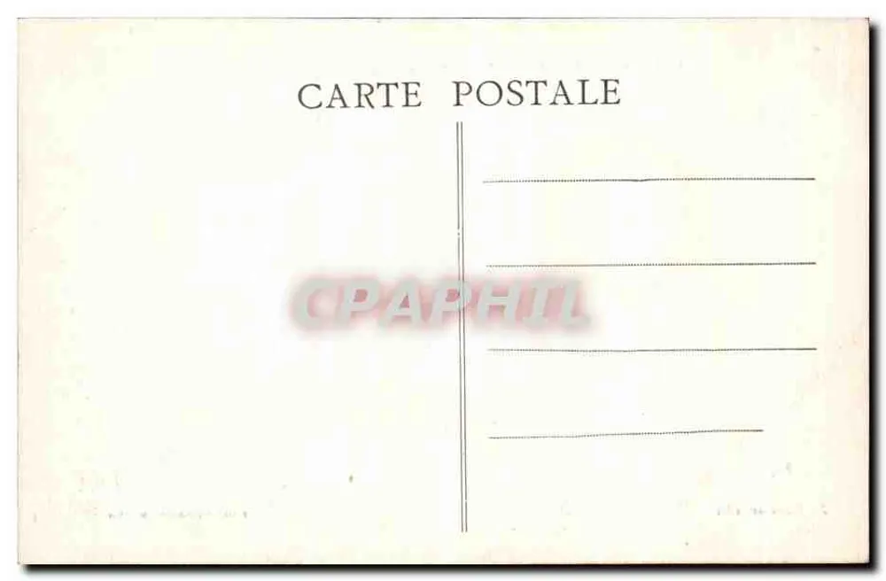 Laffrey — Am Rand des Sees Mort — E. R. - Rückseite