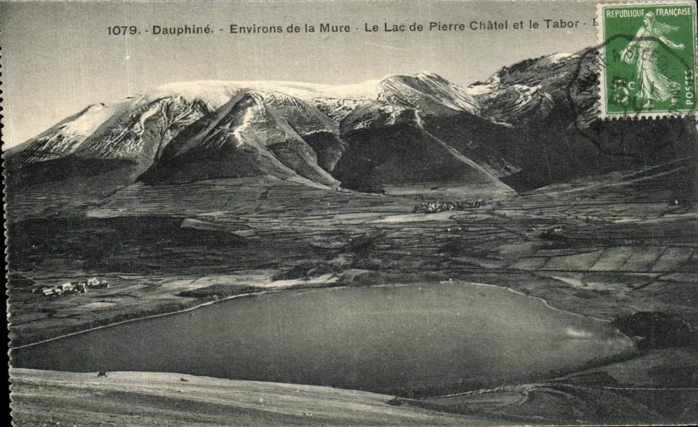 Dauphiné - Umgebung von La Mure - See Pierre-Châtel und Berg Tabor - 1079 - Vorderseite