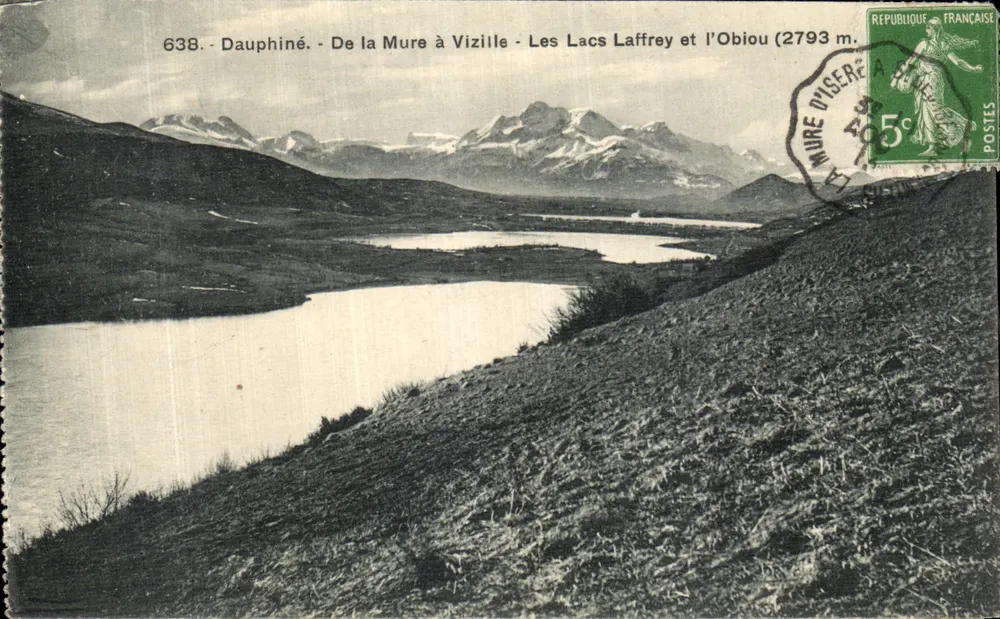 Dauphiné - Von La Mure nach Vizille - Seen Laffrey und Obiou (2793 m) - n°638 - Vorderseite