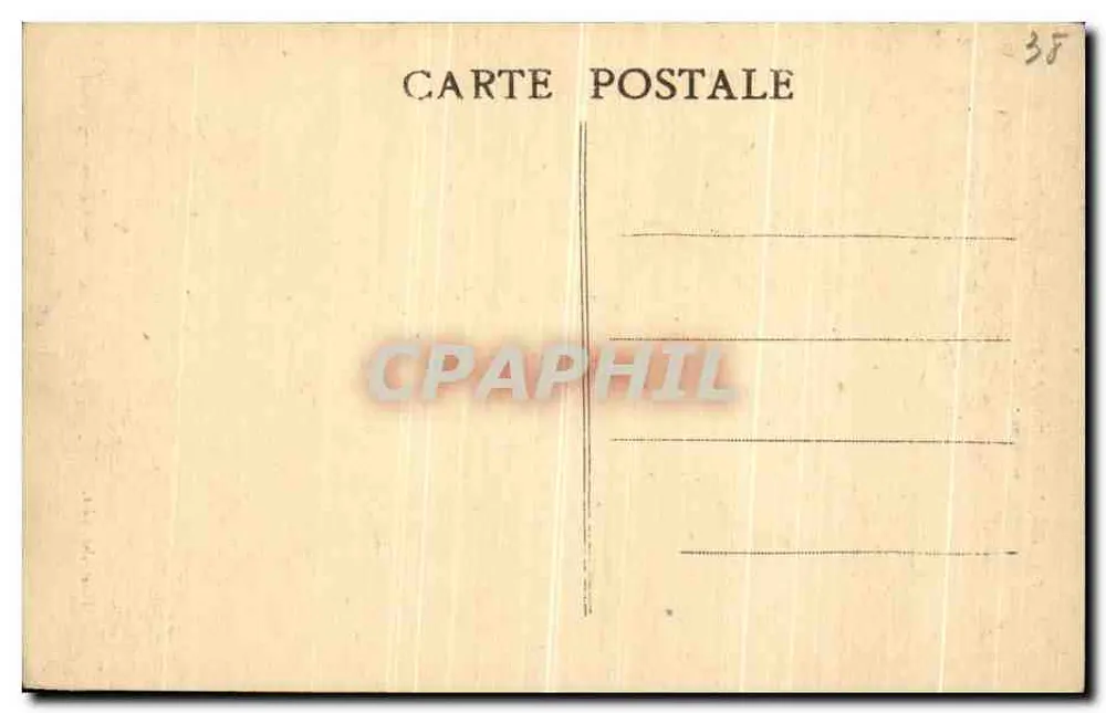 Dauphiné — BOURG-d'OISANS — Die Kirche — E.R. — Nr. 721 — Verlag Montsaka - Rückseite