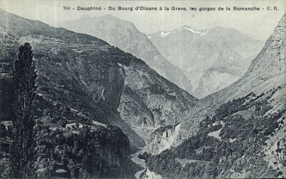 Dauphiné - Du Bourg d'Oisans à la Grave, les gorges de la Romanche - E.R. - Vorderseite