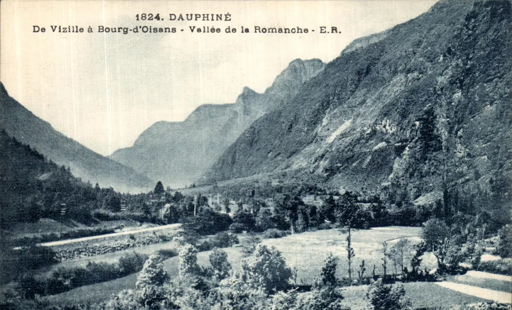 Tal der Romanche — Dauphiné — E.R. - Vorderseite