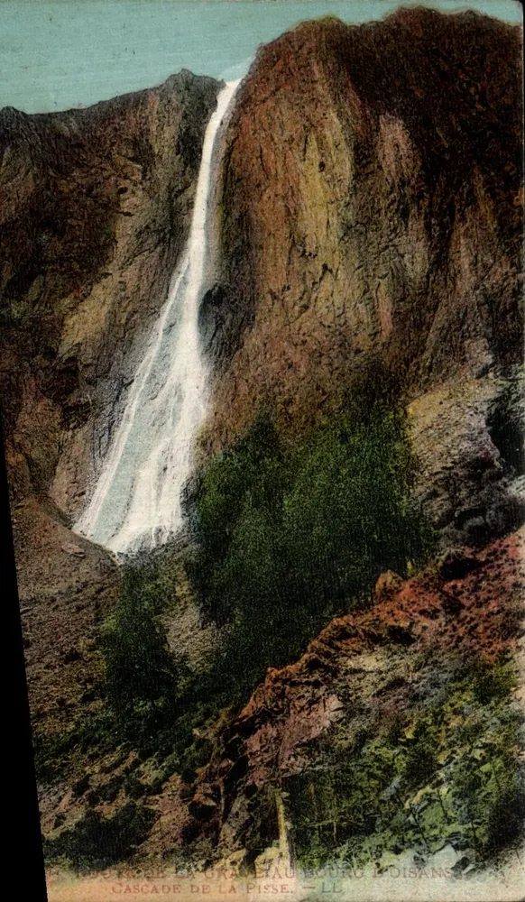 Cascata da Pisse — Grangeau, Disam — L.L. - Frente