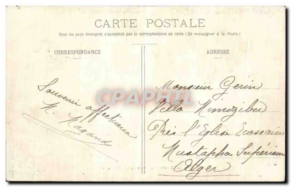 Allevard-les-Bains — Park des Kurortes — V. de Buisson - Rückseite