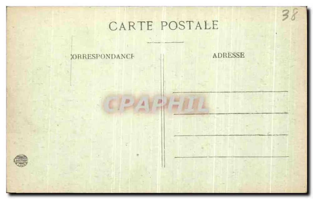 Allevard-les-Bains (Isère) — La Tour du Treuil — Verleger: Dauphiné, Nr. 2844 - Rückseite