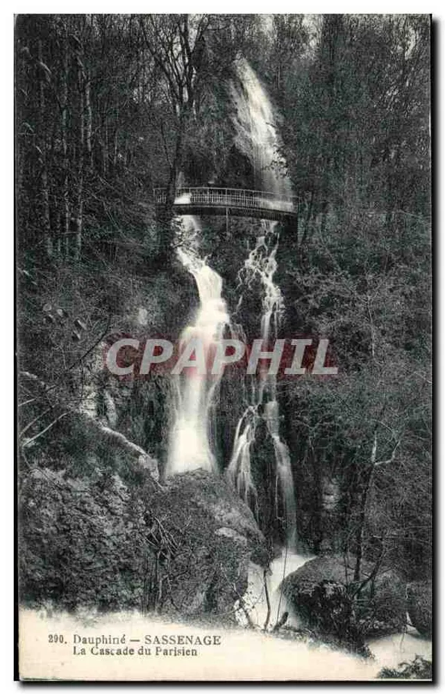 Die Wasserfall des Parisian — Sassenage — Dauphiné — Nr. 290 - Vorderseite