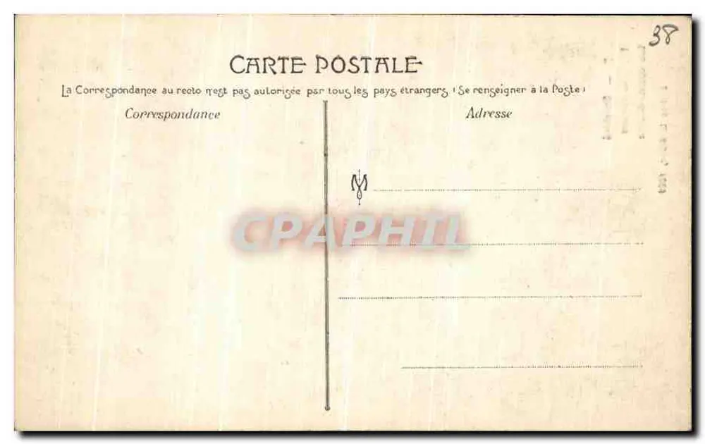 Les Grandes Goulets — Route du Vercors — Dauphiné — Verlag: B. Duvolo, n°71 - Rückseite