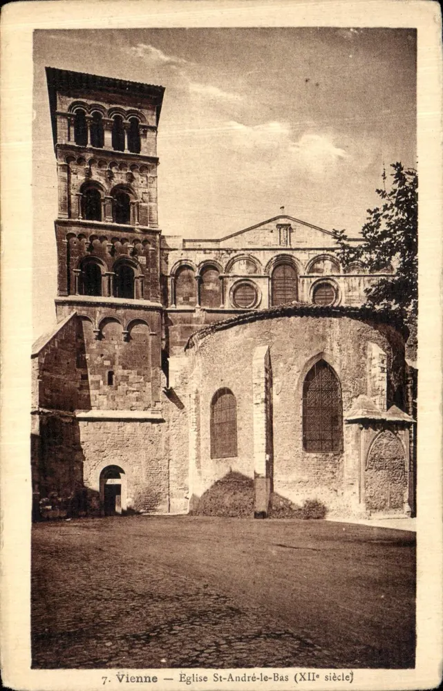 Vienne — Église Saint-André-le-Bas (XIIe siècle) — éditeur Ruchon - Frente