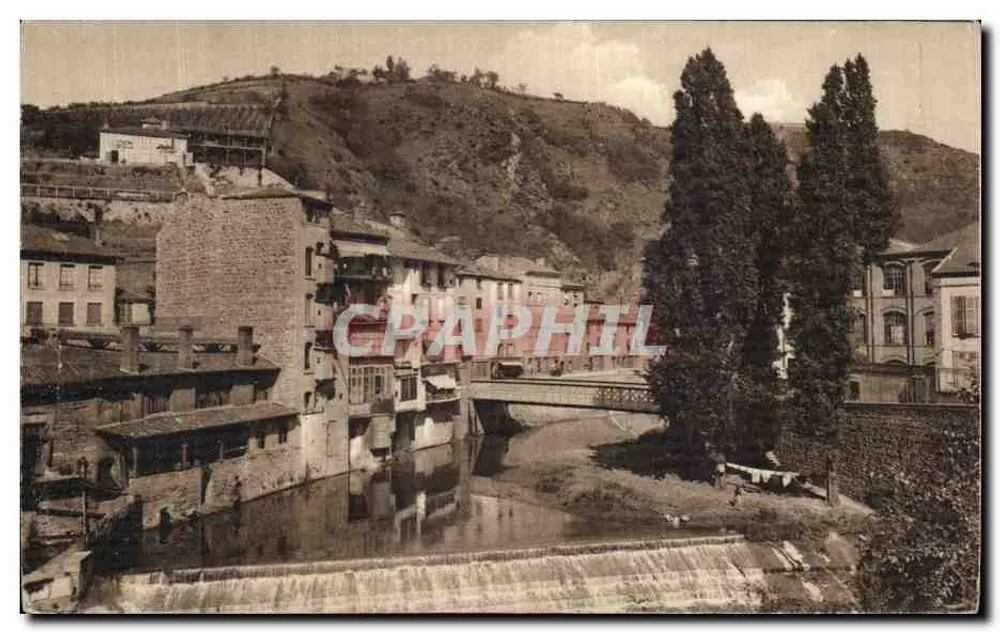 Ansicht der Gère in St-Martin — Wien — Luxus-Karteikarte - Vorderseite