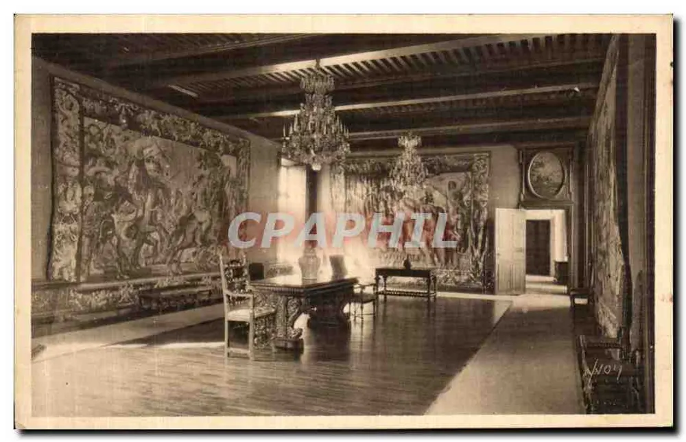 Esszimmer des Schlosses Vizille — Verlag 'Editions d'Art Yvonne' — n° 107 - Vorderseite
