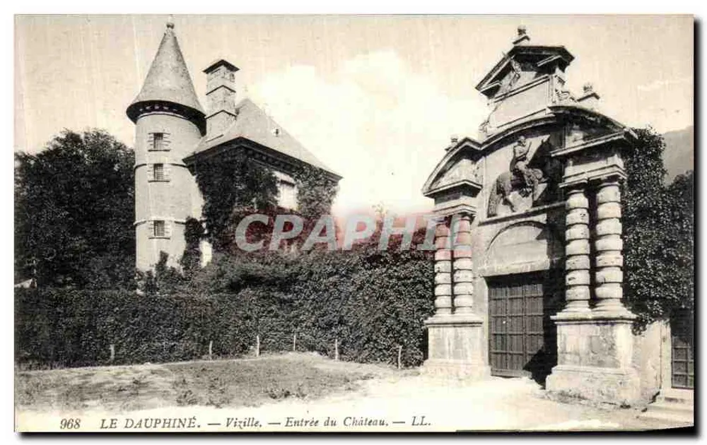 Vizille — Eingang zum Schloss — LL. — n°968 - Vorderseite