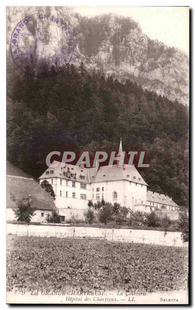 La Grande Chartreuse — Das Hospiz der Chartreux — La Courrière — Selecta - Vorderseite