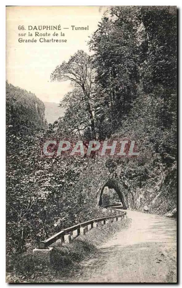 Dauphiné — Tunnel auf der Route de la Grande Chartreuse - Vorderseite