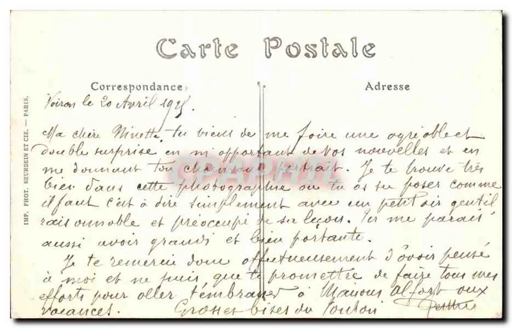 La Grande-Chartreuse (Isère) — Vista geral do Convento — Sarret, Editor, Voiron - Verso