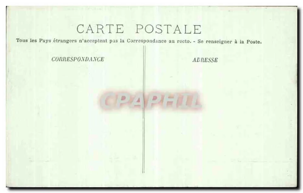 A Grande Chartreuse — Entrada do Mosteiro — LL. — n° 169 - Verso