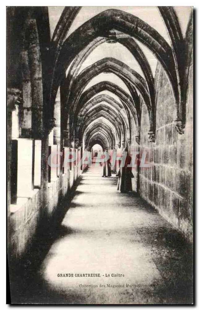 Grande Chartreuse - O Claustro — Coleção dos Magasins Paris-Grésivaudan - Frente