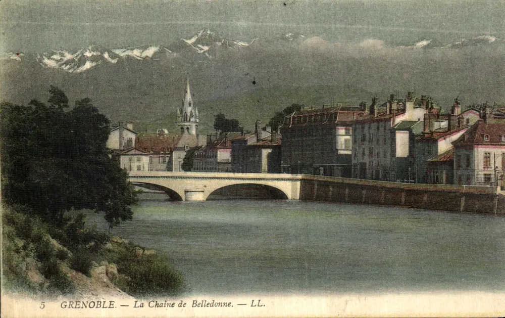 Grenoble — A Cadeia de Belledonne — LL. — N°5 - Frente
