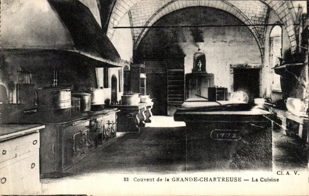Tampa da Grande-Chartreuse — A Cozinha — Cl. A. V. - Frente
