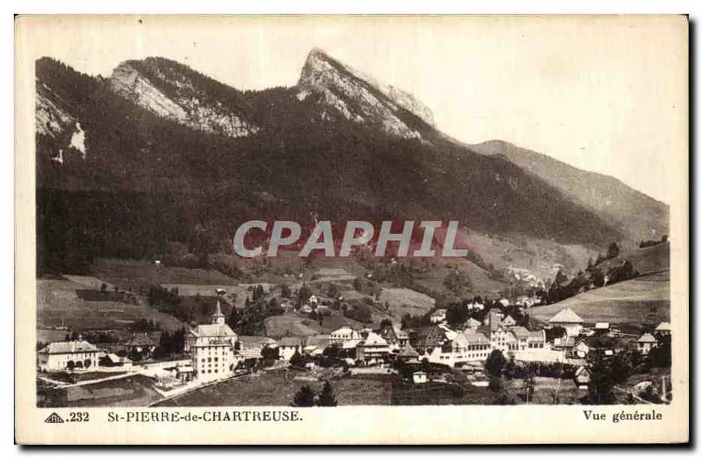 St-Pierre-de-Chartreuse — Vista geral — n°232 - Frente