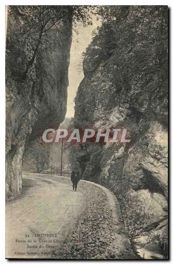 Estrada da Grande Charpouze — Saída do Deserto — Edição Galatées-Moder - Frente
