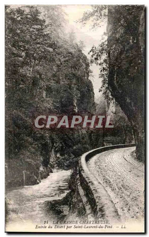 Eingang in den Wüsten — La Grande Chartreuse — LL n°24 - Vorderseite