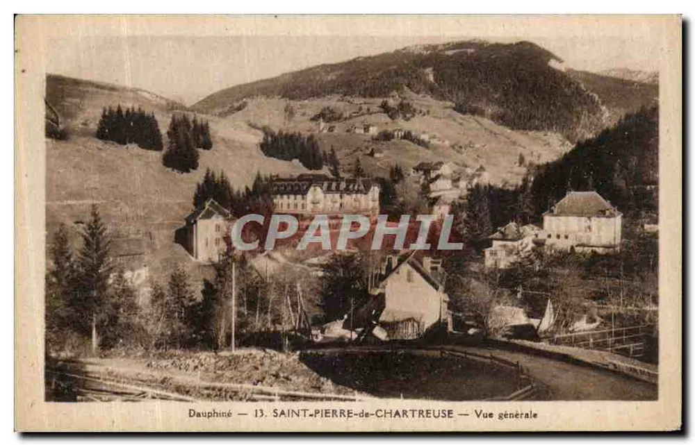 Saint-Pierre-de-Chartreuse — Vista geral — Dauphiné — 13 - Frente