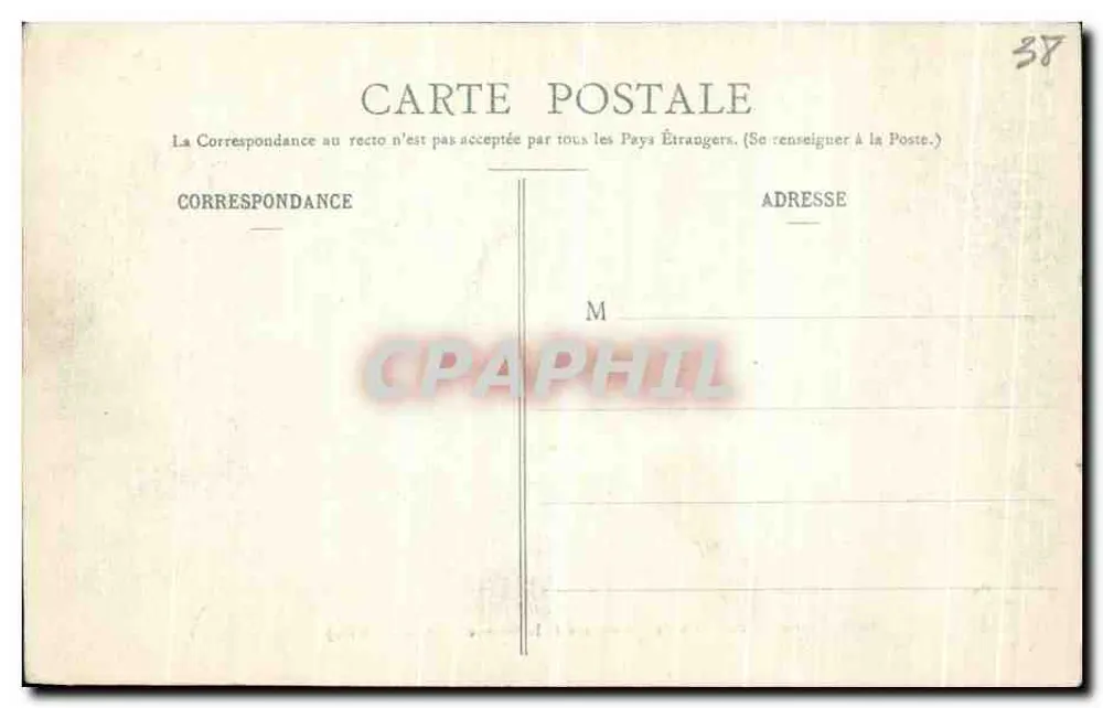 Grande Chartreuse — Ensemble dos Edifícios — E. Reynaud Editor Chambéry, n°603 - Verso