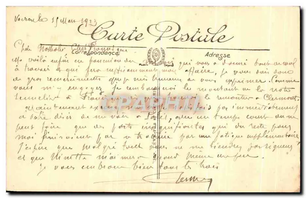 Kloster der Grande Chartreuse — Die Ehrenhof und der Grand Som — Verlag LL - Rückseite