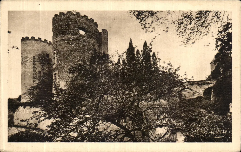 Les Douves du Château de Cinq Mars — Edition d'Art des Nouvelles Galeries - Vorderseite