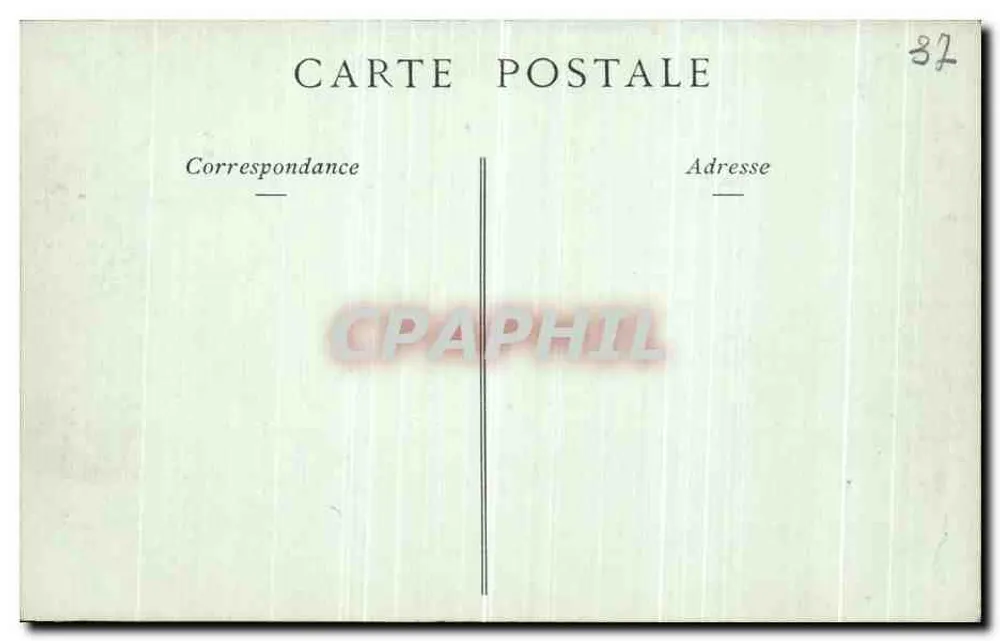Castelo de Chenonceaux — Os Comuns — Coleções ND. Fot. - Verso