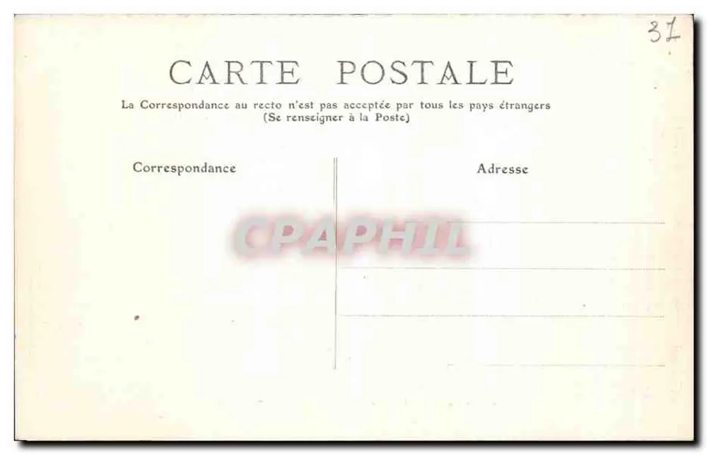 Castelo de Chenonceaux, a entrada — Indre-et-Loire — 102 — M.T. - Verso