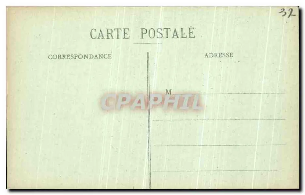 Chenonceaux (Loire) — O Castelo, Porta de entrada (século XVI) — A. B. n° 2319 - Verso