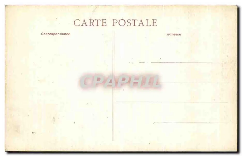 Chenonceaux — O Castelo, A Facha Meridional — Editor não identificado, n° de série 104 - Verso