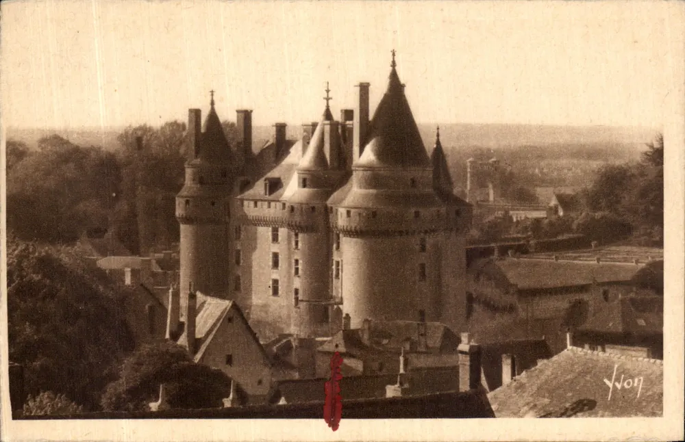 Castelo de Langeais — Indre-et-Loire — Éditions d'Art VON - Frente