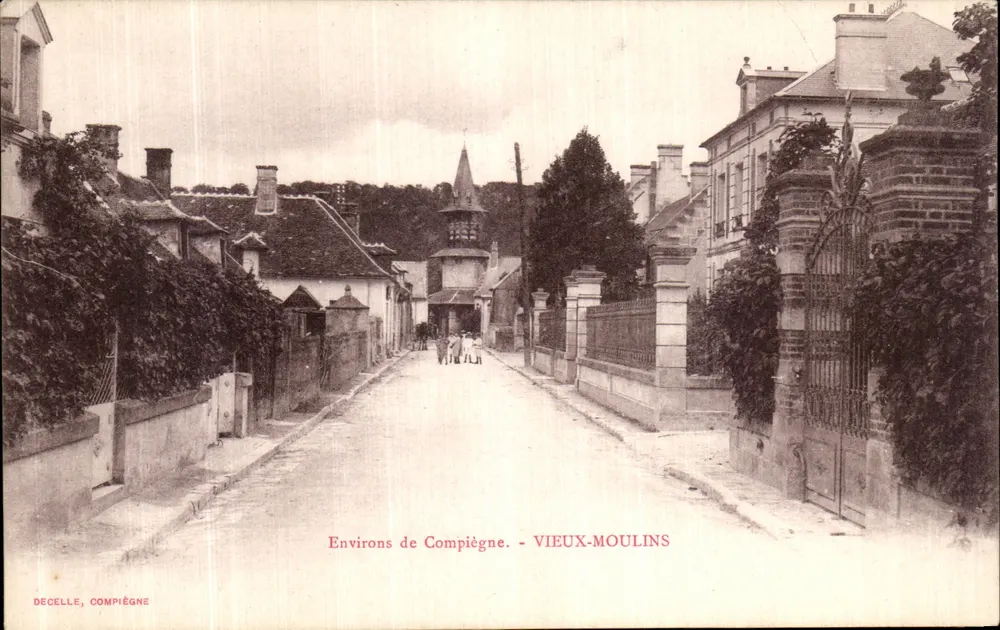 Vieux-Moulins — Environs de Compiègne — Decelle, Compiègne - Frente