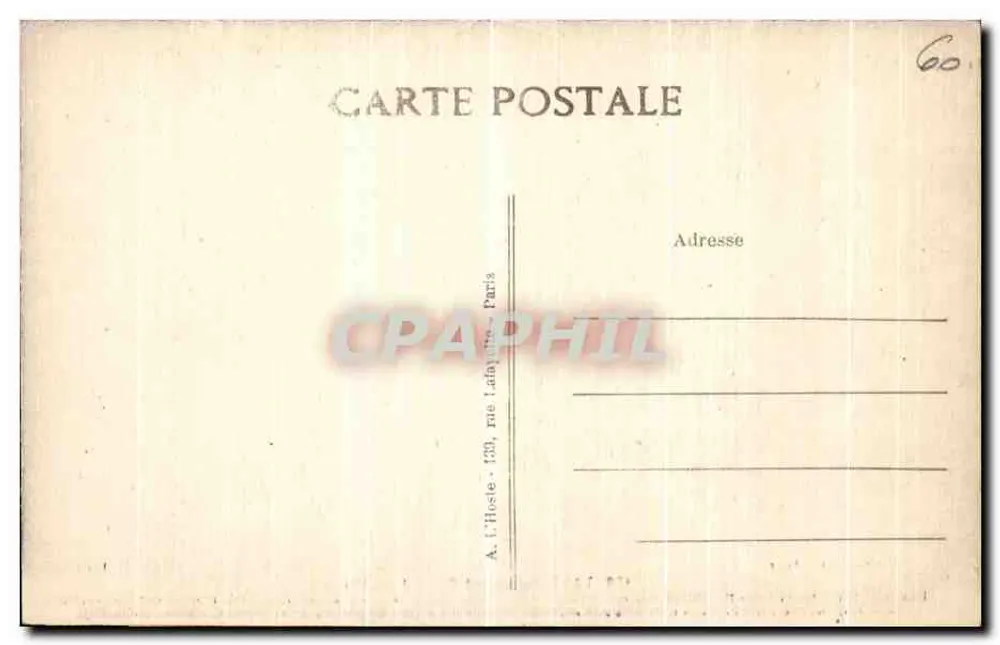 Interior da Igreja — Altar e retábulo esculpido — Editor A. i. Floste, Paris - Verso