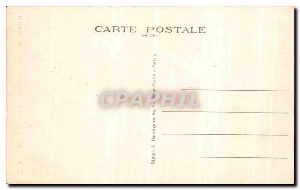 Beauvais — Cathédrale, détails du portail central — E.H. 5 - Rückseite