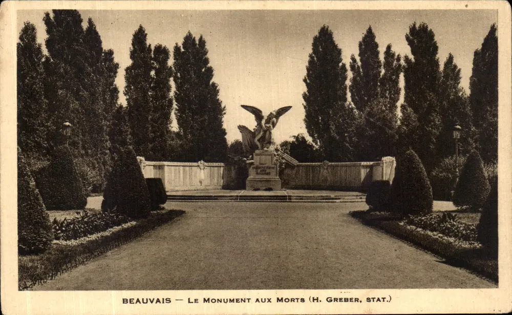 Beauvais — Denkmal für die Toten (H. Greber, stat.) - Vorderseite