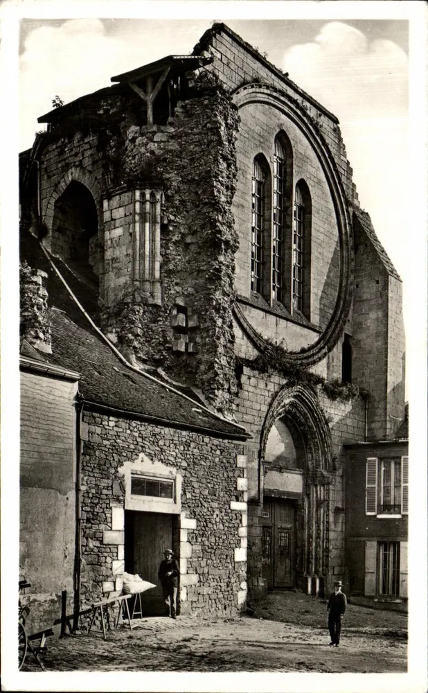 Senlis (Oise) — Oude Collegiata van Sint Frambourg — Fot. Dubois-Lerouge - Voorkant